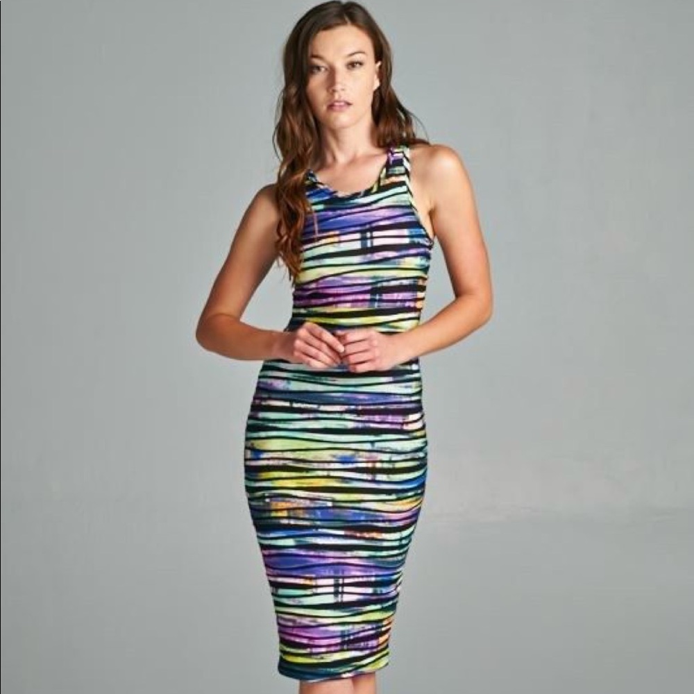 Cherish Racerback Bodycon Dress